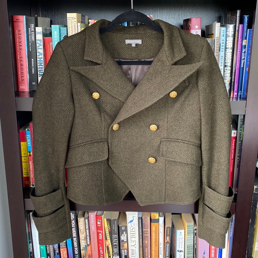 Emerson Thorp military jacket with pockets
